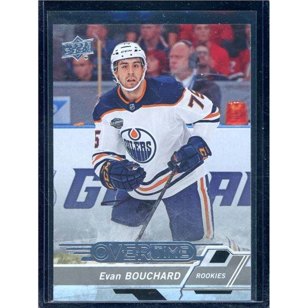 2018-19 Upper Deck Overtime #109 Evan Bouchard RC