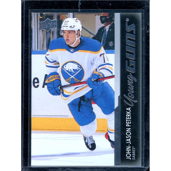 2021-22 Upper Deck #711 John-Jason Peterka YG RC
