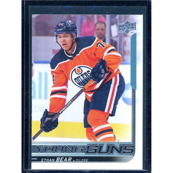 2018-19 Upper Deck #479 Ethan Bear YG RC