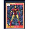 Image 1 : 1991 Impel Marvel Universe II #13 Iron Man