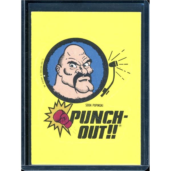 1989 O-Pee-Chee Nintendo #3 Soda Popinski Sticker