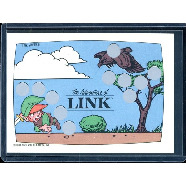 1989 Topps Nintendo The Adventure Of Link Screen 8 Card Not Scratched