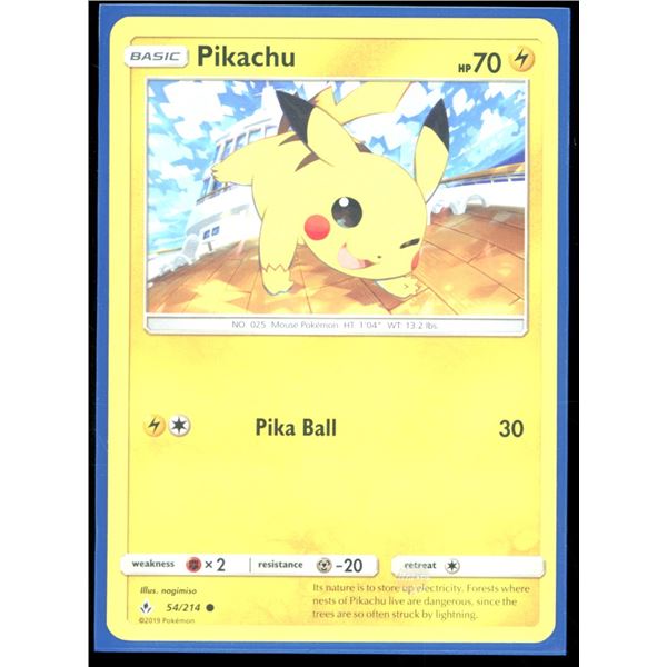 Pokemon Pikachu - 54/214 - Unbroken Bonds
