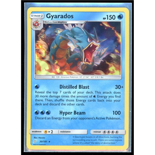 Pokemon Gyarados - 30/181 - Rare Holo Team Up