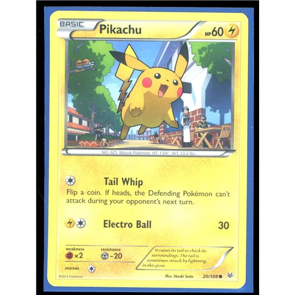 Pokemon Pikachu - 20/108 - Common Roaring Skies