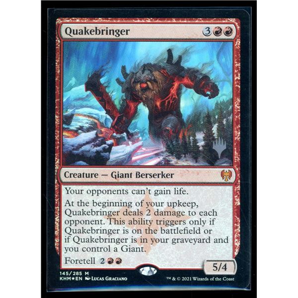 Magic the Gathering Quakebringer FOIL Kaldheim