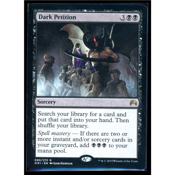 Magic the Gathering Dark Petition Magic Origins