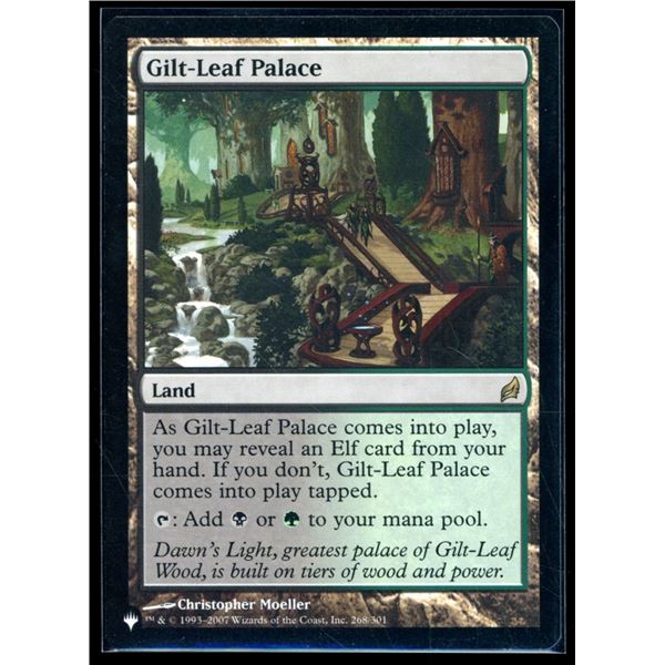 Magic the Gathering Gilt-Leaf Palace The List