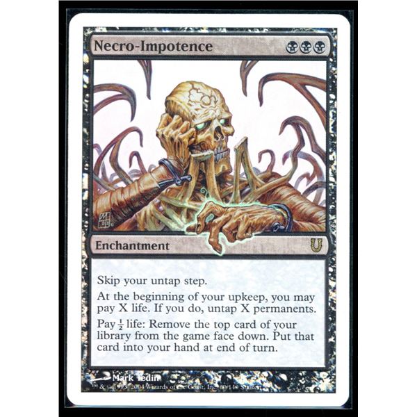 Magic the Gathering Necro-Impotence FOIL Unhinged BV $120.00