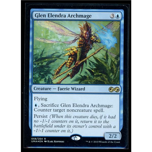 Magic the Gathering Glen Elendra Archmage FOIL Ultimate Masters