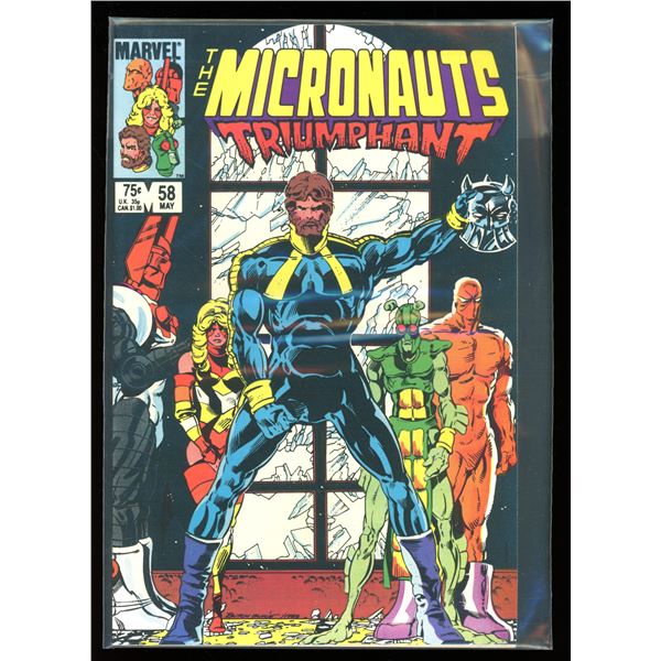 Marvel The Micronauts #58