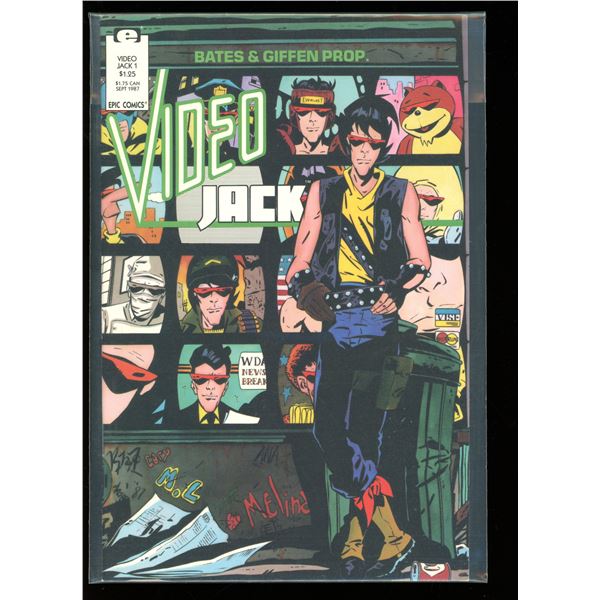 Epic Comics Video Jack #1
