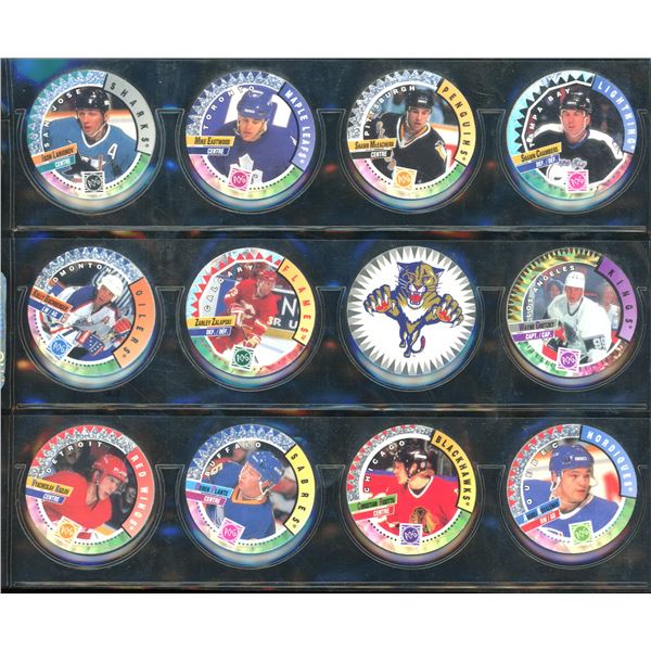1994-95 Canada Games NHL Lot of 12 Various Pogs