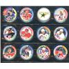 Image 1 : 1994-95 Canada Games NHL Lot of 12 Various Pogs