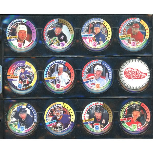 1994-95 Canada Games NHL Lot of 12 Various Pogs