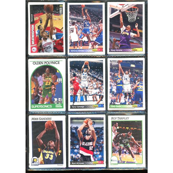 Lot Of 18 Various Basketball Ball Collector Cards
