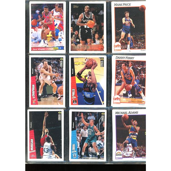 Lot Of 18 Various Basketball Ball Collector Cards