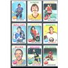 Image 1 : 1975-76 OPC O-Pee-Chee Lot Of 9 Vintage Cards Various Teams & Players