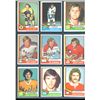 Image 1 : 1975-76 OPC O-Pee-Chee Lot Of 9 Vintage Cards Various Teams & Players