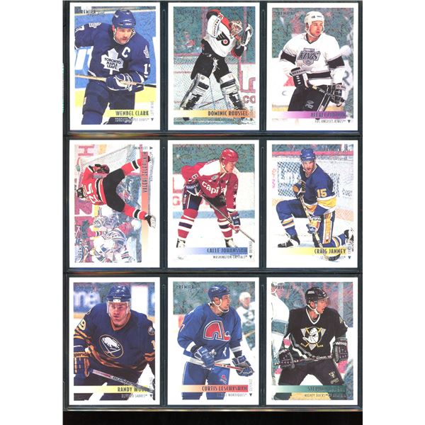 1994-95 OPC Premier Hockey Special Effects Lot of 9 Cards