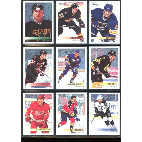 1994-95 OPC Premier Hockey Special Effects Lot of 9 Cards
