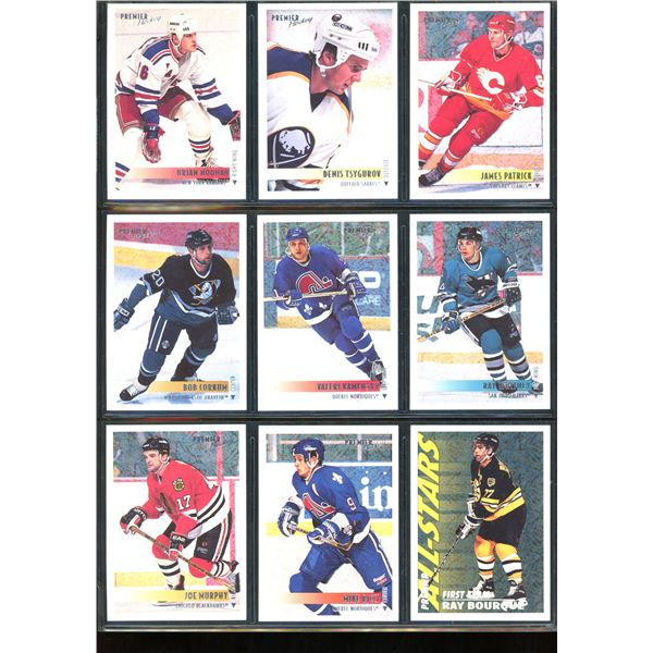 1994-95 OPC Premier Hockey Special Effects Lot of 9 Cards