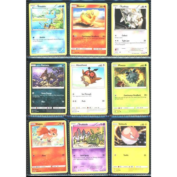 Lot Of 18 Various Pokemon Collector Cards