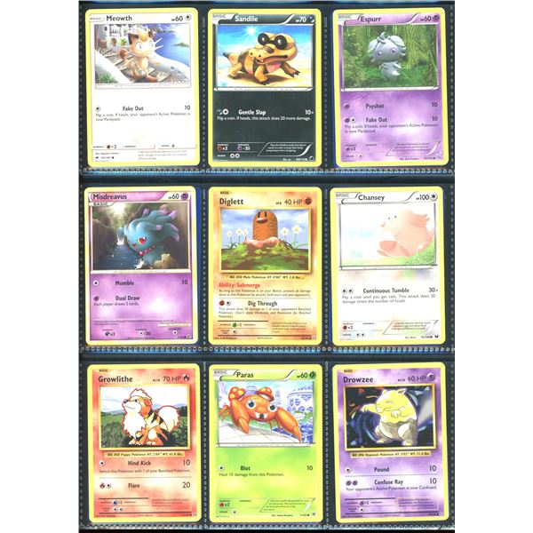 Lot Of 18 Various Pokemon Collector Cards