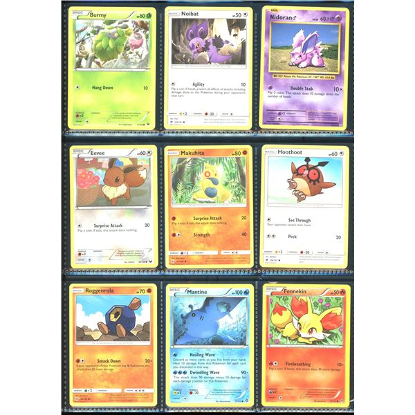 Lot Of 18 Various Pokemon Collector Cards
