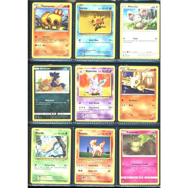 Lot Of 18 Various Pokemon Collector Cards
