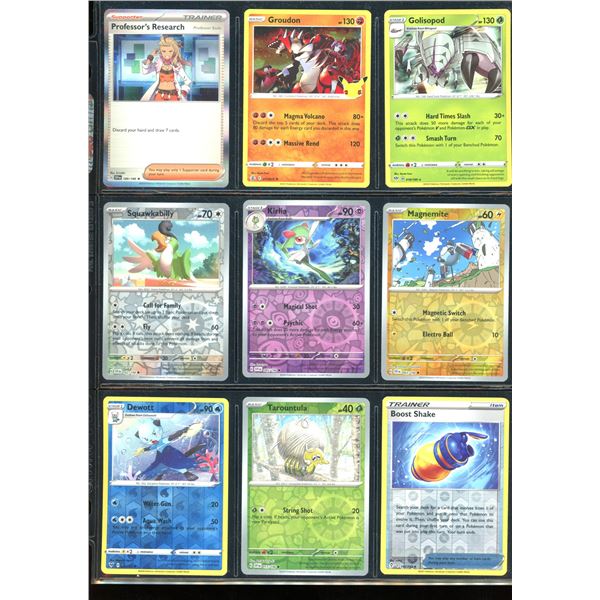 Lot Of 9 Various Foil Pokemon Cards