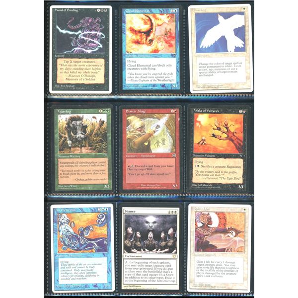 Lot Of 9 Various Magic The Gathering Cards Various Sets & Colors