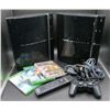 Image 1 : 2 Sony PlayStation 3 PS3 Consoles With Games, Controller Cords & Remote