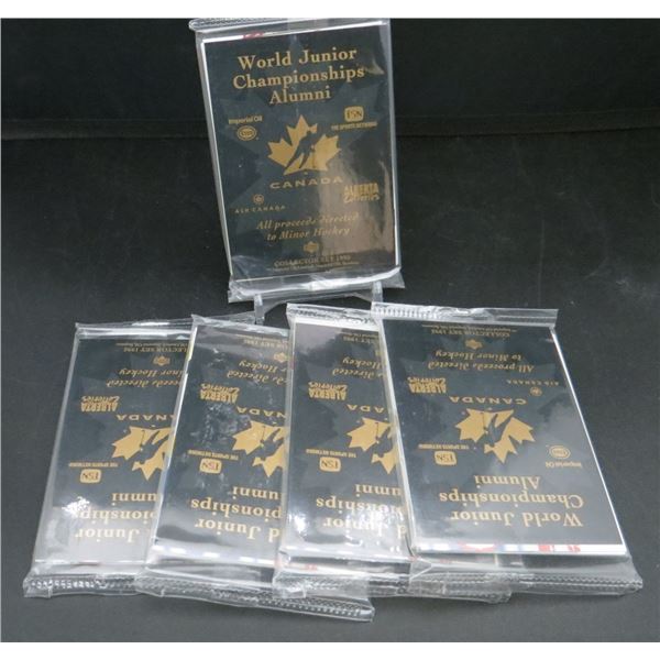 5 Sealed sets Of 1995 World Junior Alumni BV $55
