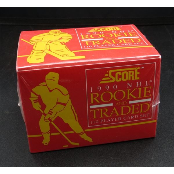 1990-91 Score Rookie Traded Hockey Factory Sealed Set 110 Cards