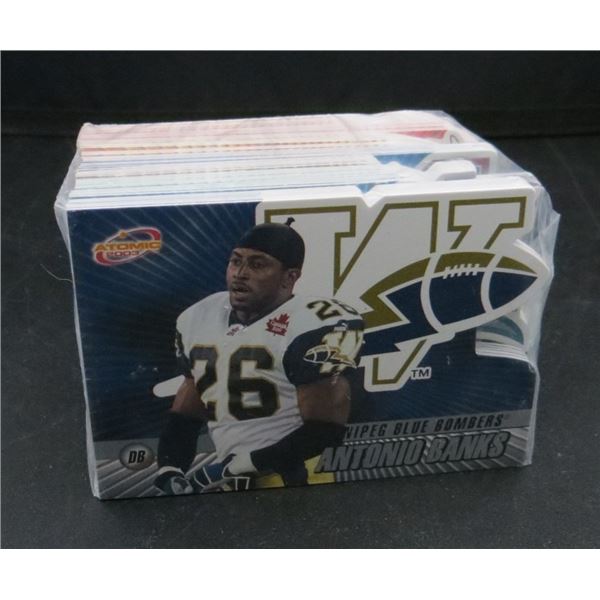 2003 Atomic CFL Football Complete Set 100 Cards BV $60