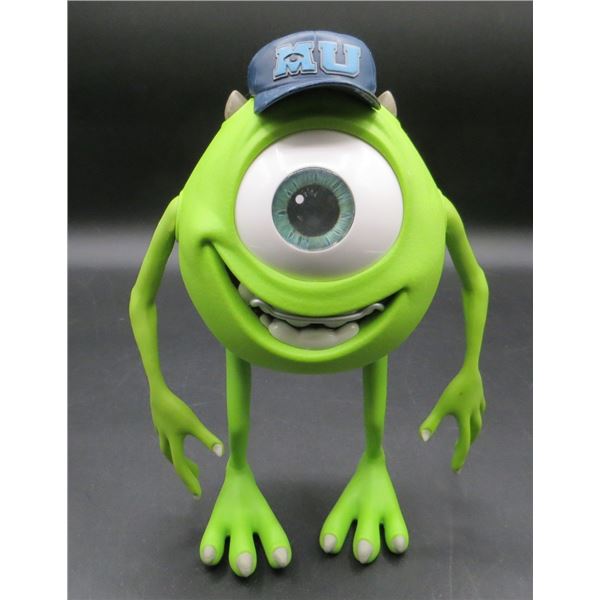 Monsters Inc Disney Pixar Talking Eye Mike Wazowski Kids Toy Figure -- Tested & works ---
