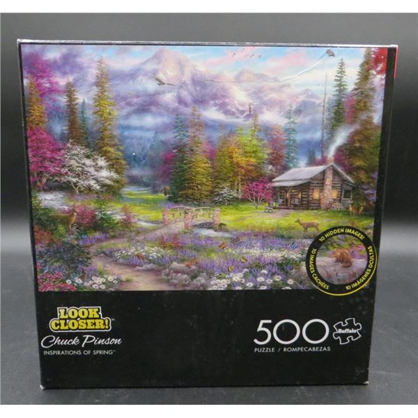 New 500 Piece Inspirations of Spring Puzzle
