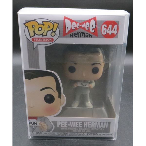 New Funko Pop Pee-Wee Herman #644 BV $60 with soft protector