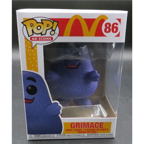 New Funko Pop Ad Icons McDonald's Grimace #86 BV $25