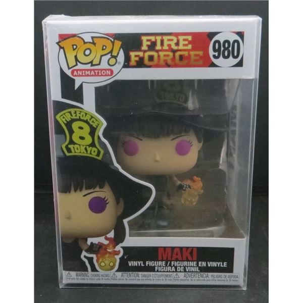 New Funko Pop Fire Force Maki #980 BV $35