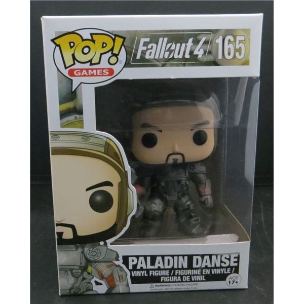 New Funko Pop Fallout 4 Paladin Danse #165 BV $50