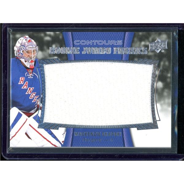 2015-16 Upper Deck Contours Rookie Jumbo Fabrics #RJJMS Mackenzie Skapski