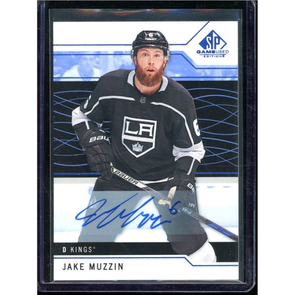 2018-19 SP Game Used Autographs Blue #59 Jake Muzzin