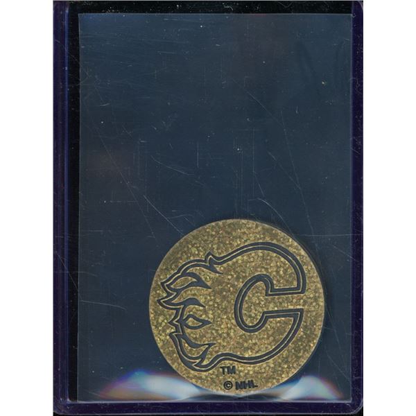 1994-95 Canada Games NHL POGS #12 Kini Calgary Flames