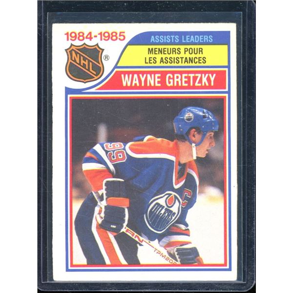 1985-86 O-Pee-Chee #258 Wayne Gretzky BV $60