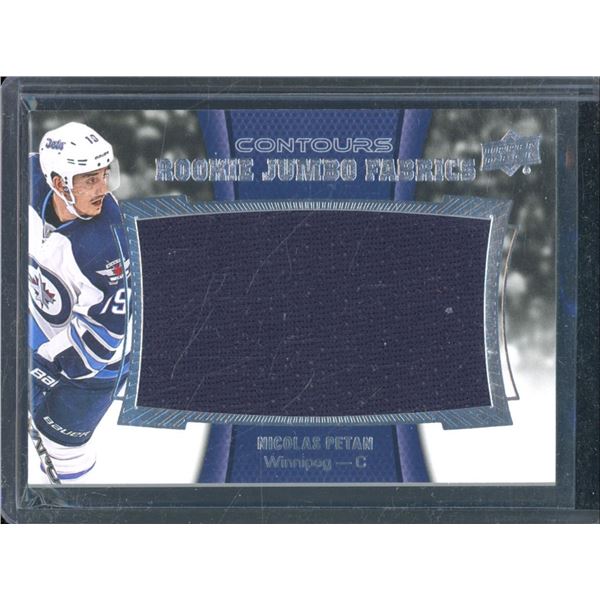 2015-16 Upper Deck Contours Rookie Jumbo Fabrics #RJJNP Nicolas Petan
