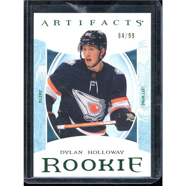 2022-23 Artifacts Emerald Rookie Dylan Holloway 84/99