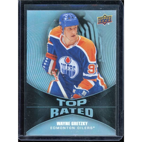 2016-17 Upper Deck Overtime Top Rated #TR20 Wayne Gretzky BV $35