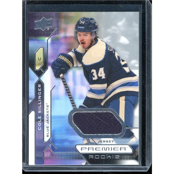 2021-22 Upper Deck Premier Jerseys #116 Cole Sillinger